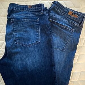 Kut from the Kloth women’s “Katy Boyfriend” jeans, size 16.